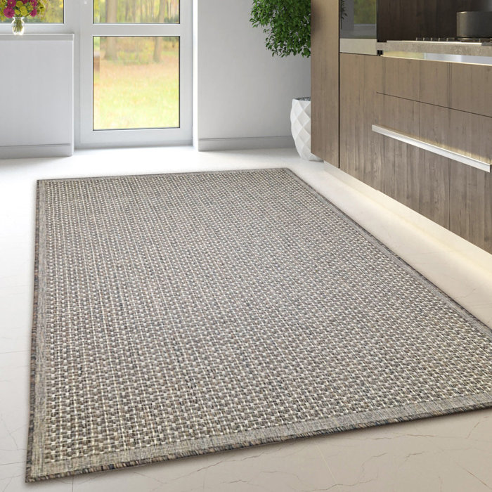 17 Stories Non Slip Plain Solid Rug Flat Weave Kitchen Living Room ...